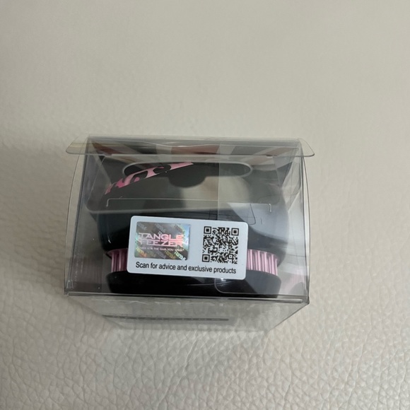 NWT - Tangle Teezer Pink Leopard Compact Hairbrush - Picture 3 of 5